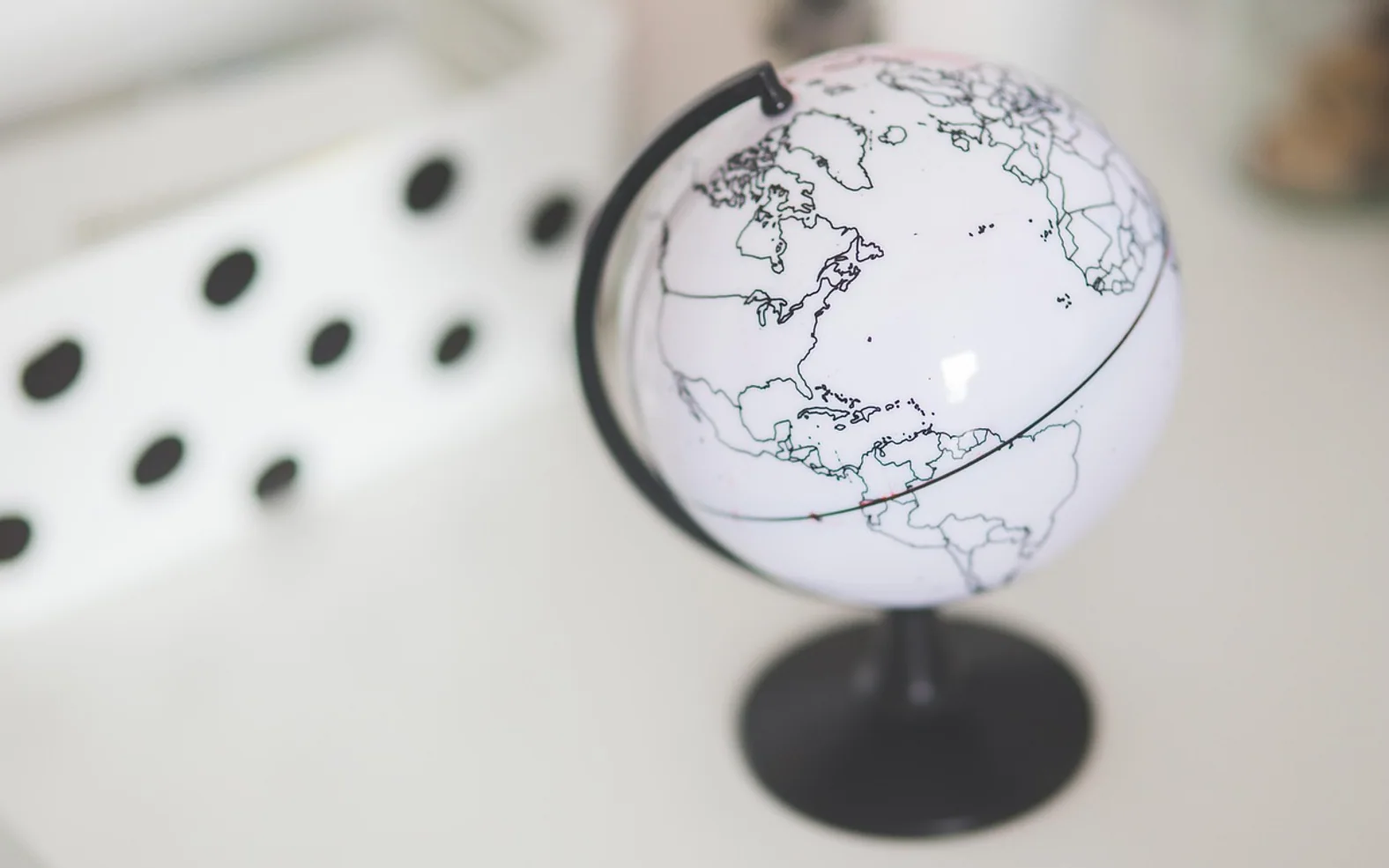 Globe, earth and travel