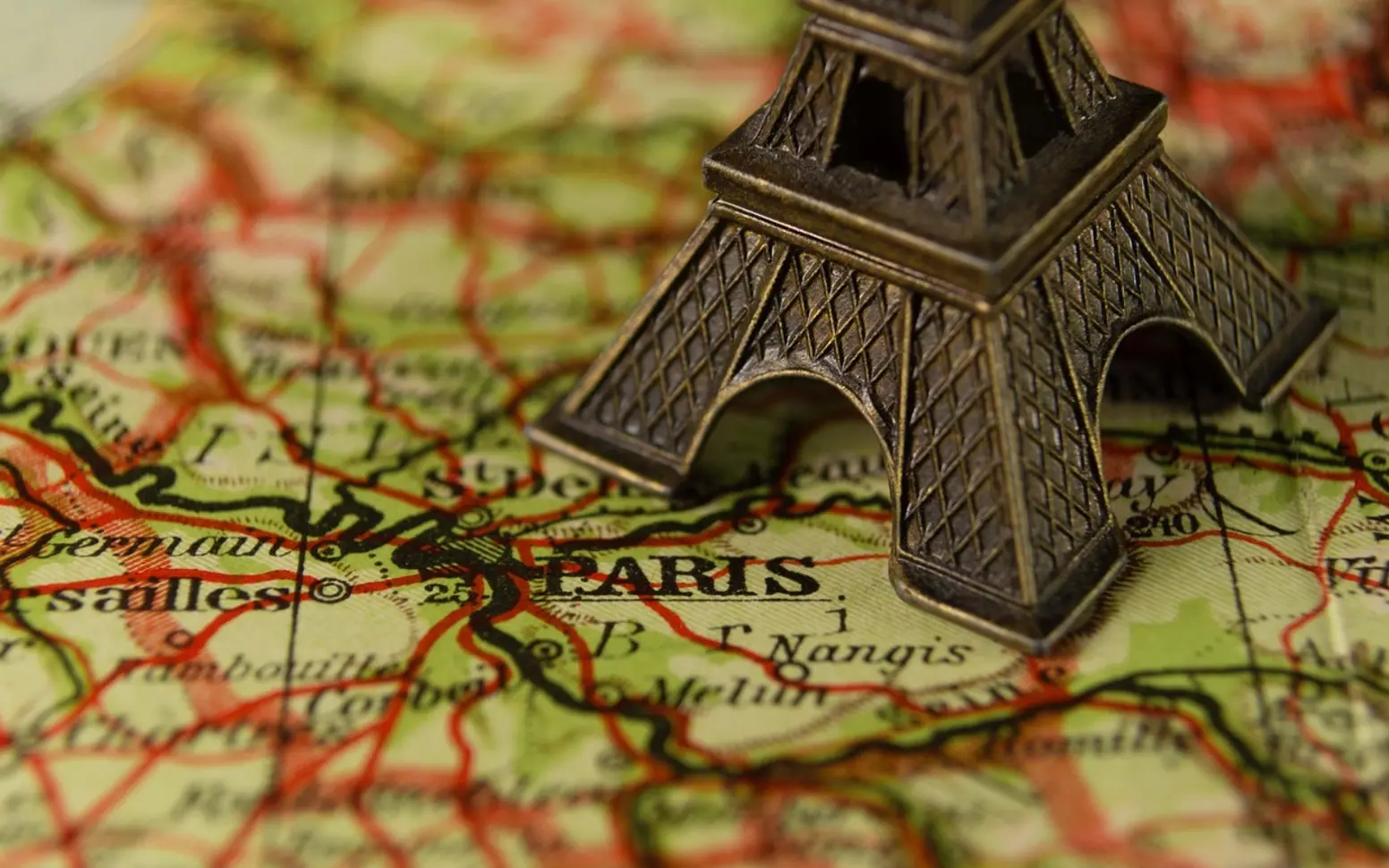 Eiffel tower, france and landmark