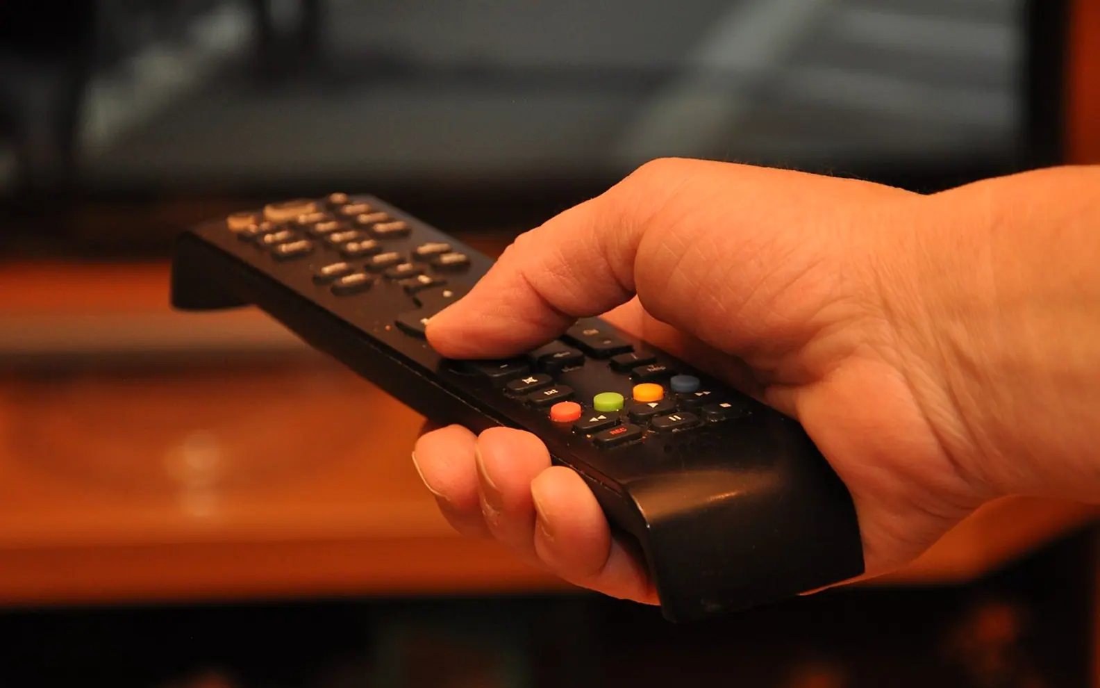 Remote control, tv and watch tv
