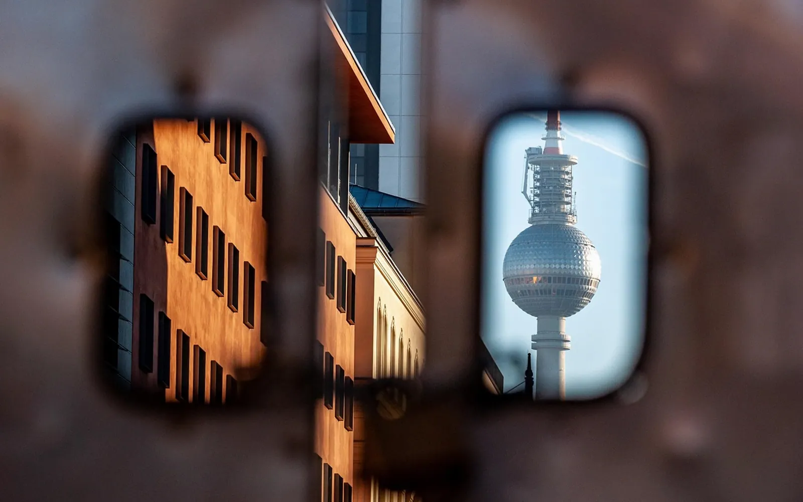 Berlin, television tower and city