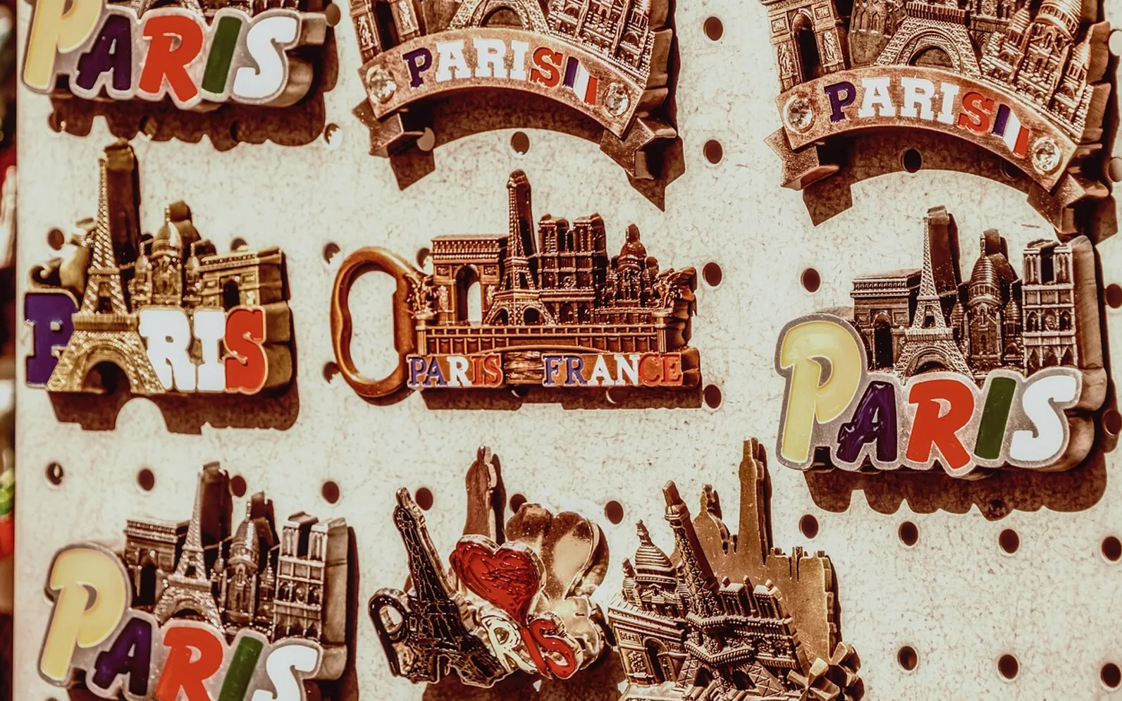 Paris, sticker and visit