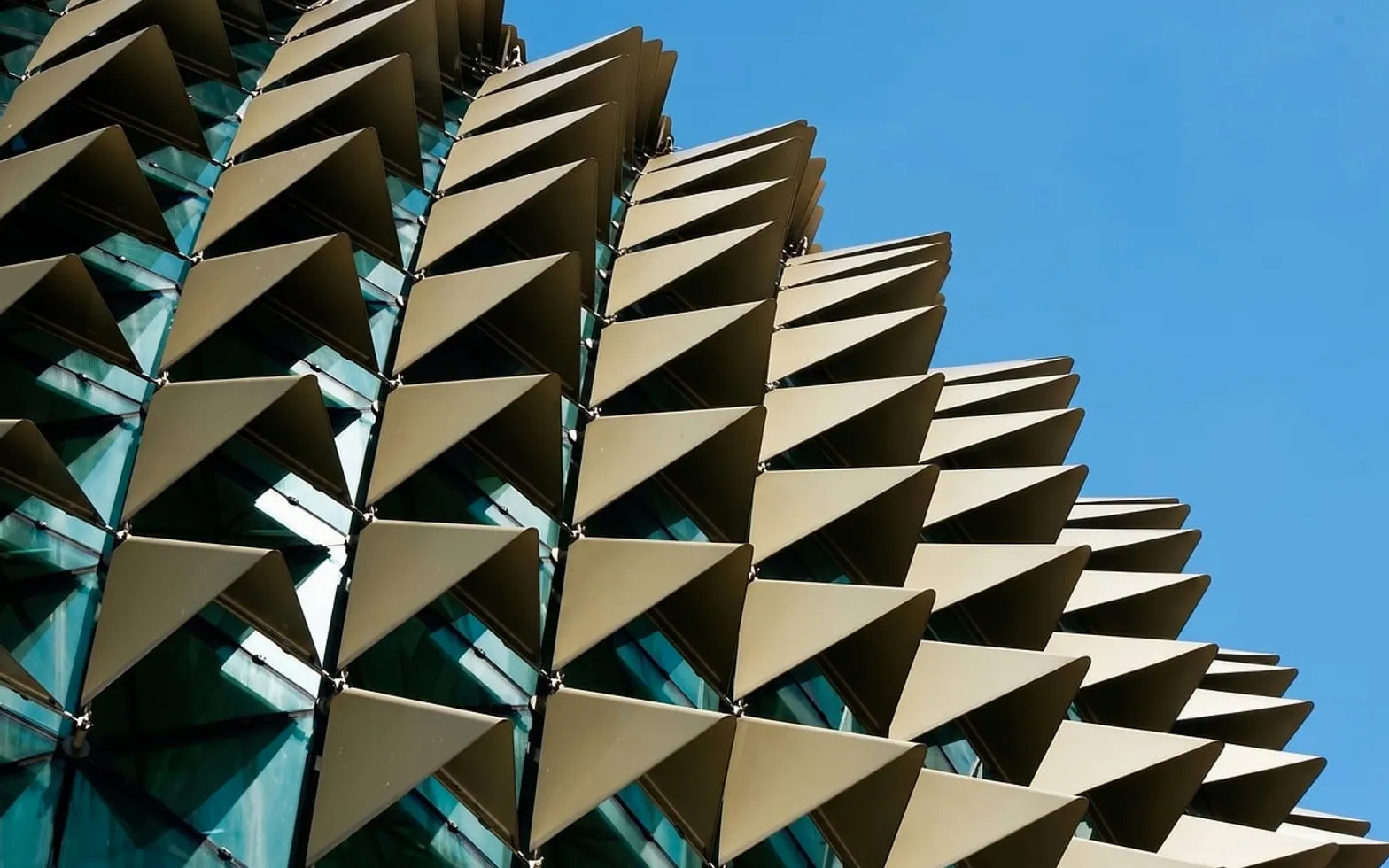 Architecture, modern and geometric