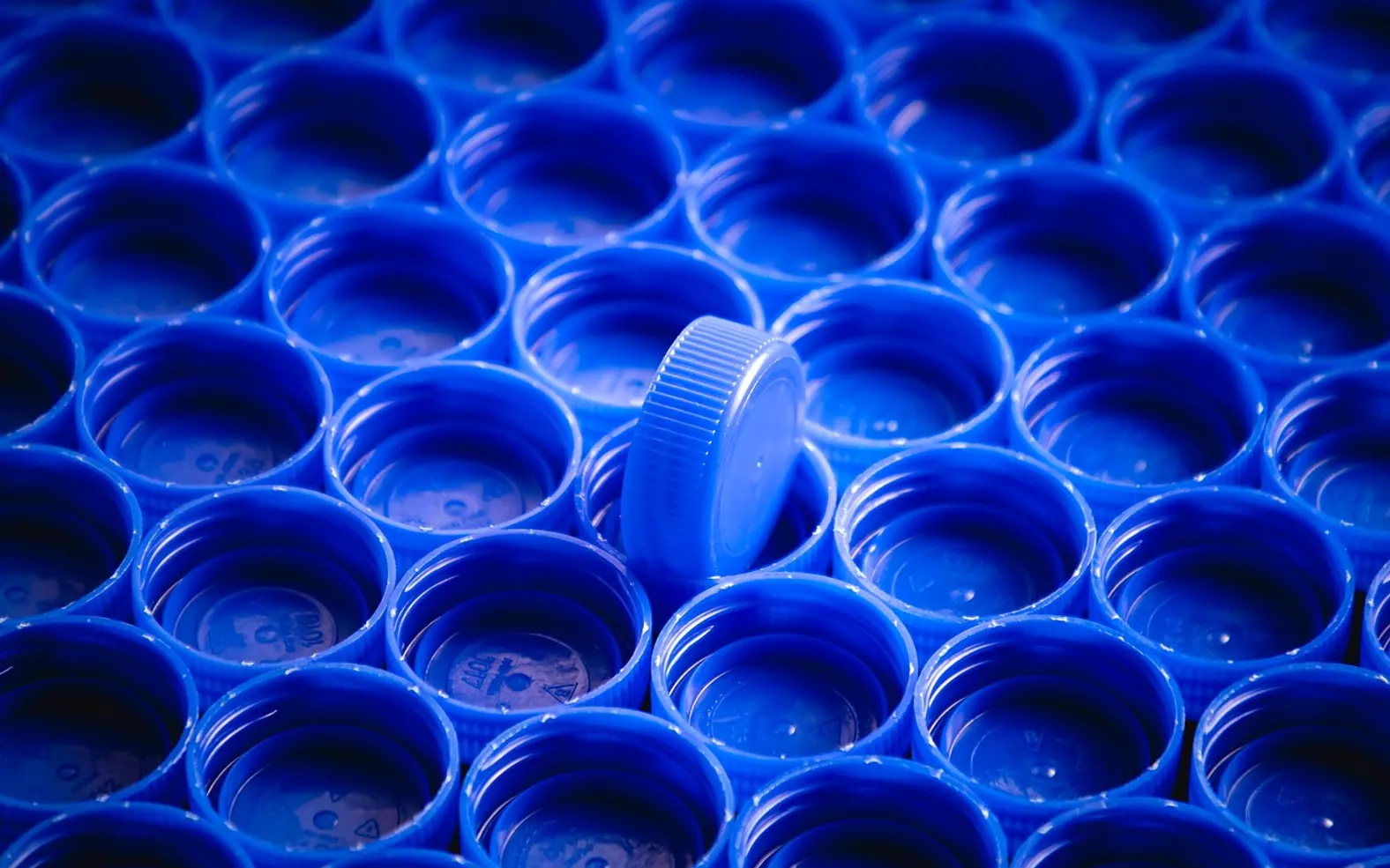 Bottle, cap and plastic
