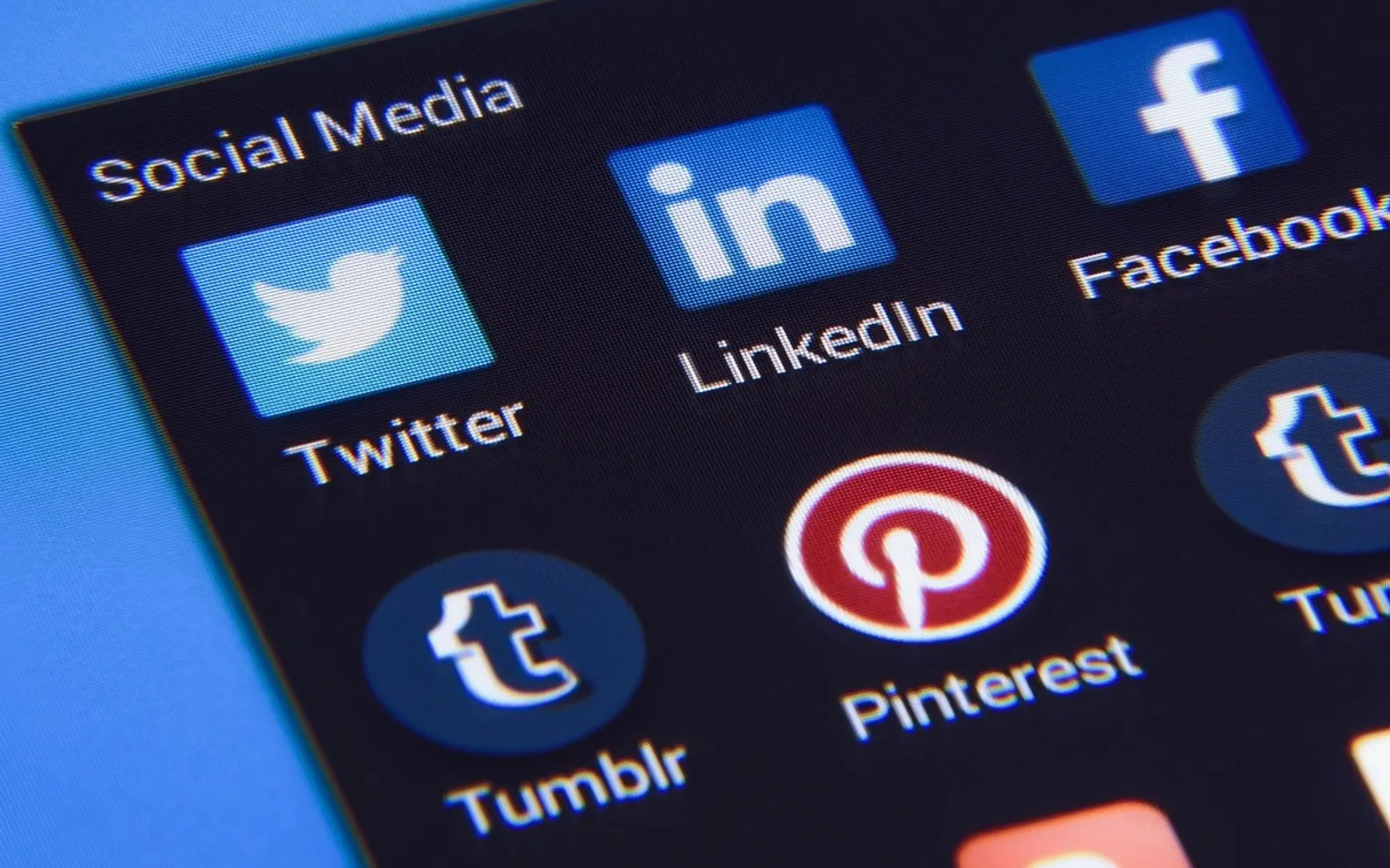 Social media, facebook and twitter